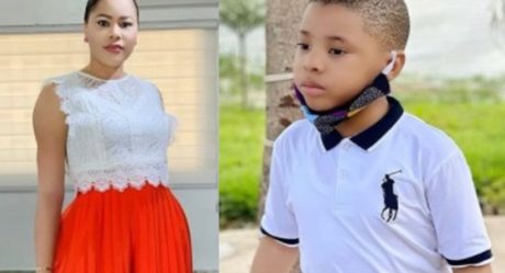 You will wipe my tears – FFK’s estranged wife, Precious tells first son, Lotanna, as he turns 5