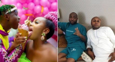 Davido reacts following DJ Cuppy’s threat to sue his PA, Isreal DMW