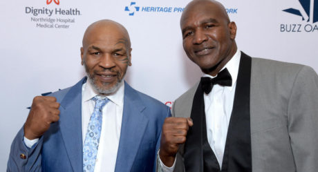 Mike Tyson and Evander Holyfield ‘in talks over a £200m trilogy fight in Dubai’