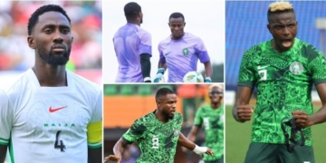 Super Eagles players