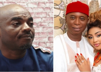 Emeka Rollas, Ned Nwoko and Regina Daniels