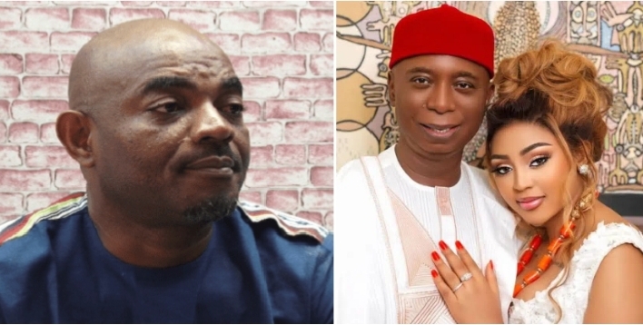 Emeka Rollas, Ned Nwoko and Regina Daniels