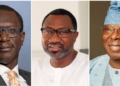 Tunde Hassan Odukale, Femi Otedola and Oba Otudeko