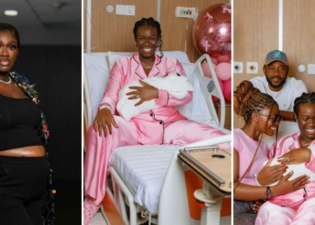Warri Pikin welcomes third child