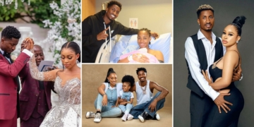 Peter Olayinka, Yetunde Banabas and kids