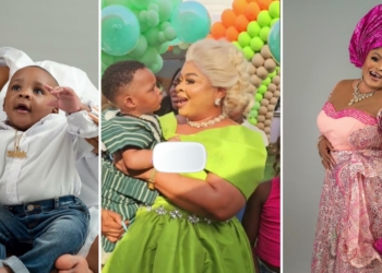 Dayo Amusa and Son
