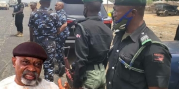 Chris Ngige's convoy attack