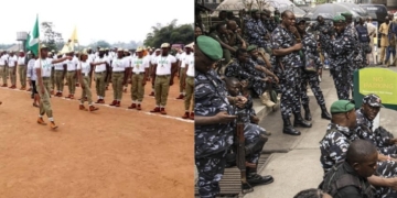 NYSC Camp, Police training grounds