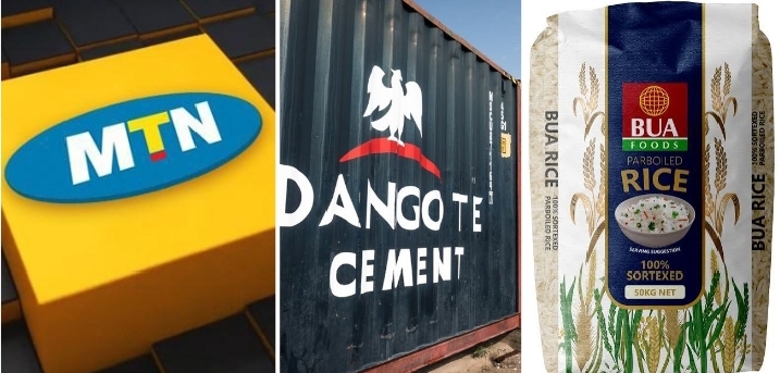 MTN, Dangote Cement, BUA Groups