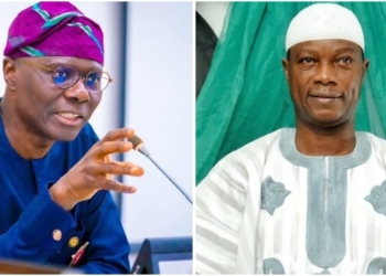 Sanwo-Olu and Prince Abiola Oloja