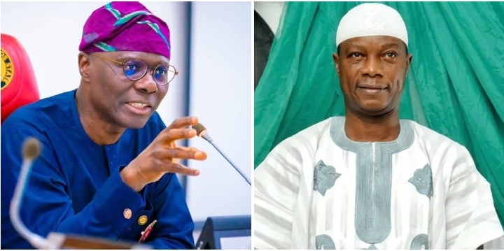 Sanwo-Olu and Prince Abiola Oloja