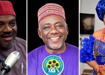 Emeka Rollas, Abubakar Yakubu and Rita Daniels