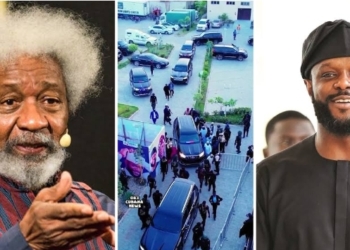Wole Soyinka on Seyi Tinubu's convoy