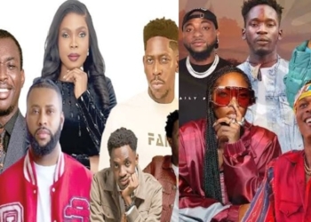 YouTube Nigeria 2025: Afrobeats and Gospel singers