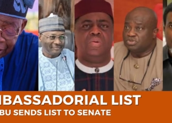 Tinubu's 32 ambassadorial picks