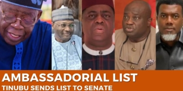 Tinubu's 32 ambassadorial picks