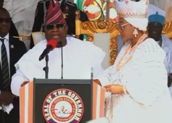 Gov. Adeleke and Remi Tinubu