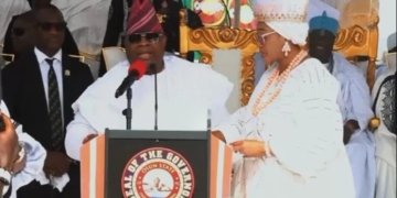 Gov. Adeleke and Remi Tinubu