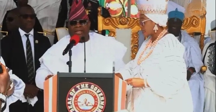 Gov. Adeleke and Remi Tinubu