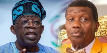 Tinubu and Pastor Adeboye