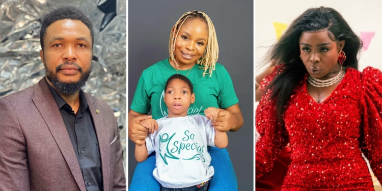 David Nnaji| J’odie & son, Chinua