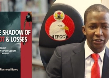 The Shadow of Loot & Losses, Ex-EFCC Boss Abdulrasheed Bawa's Book on fuel subsidy fraud