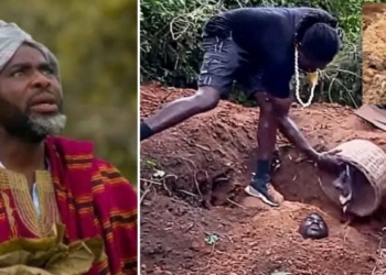 Ibrahim Chatta 'buried alive' on set