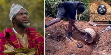 Ibrahim Chatta 'buried alive' on set