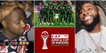 AFCON: Davido betting on Super Eagles