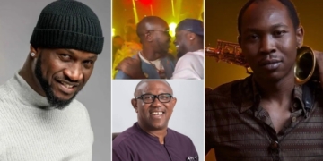 Seun Kuti and Peter Okoye