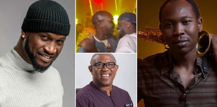 Seun Kuti and Peter Okoye