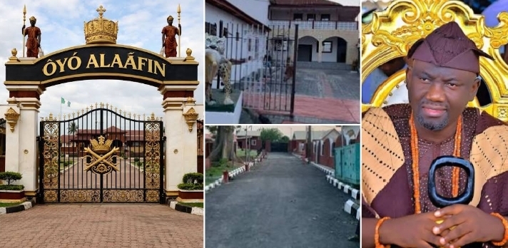 Alaafin of Oyo's new palace