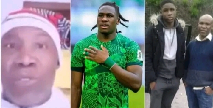 Calvin Bassey and dad