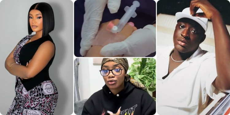 Carter Efe & babymama, Nuella