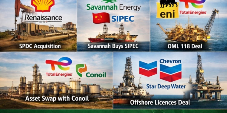 Who acquired what? How Nigeria’s oil and gas ownership changed in 2025