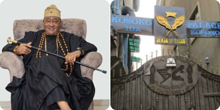 Prince Jide Kosoko as Oloja of Lagos elect