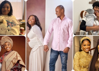Tope Alabi| Ayomiku Alabi & husband| Iyabo Ojo & Priscilla Ojo