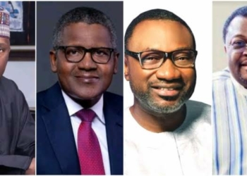 Forbes 2026 Billionaires: Abdulsamad Rabiu, Aliko Dangote, Femi Otedola, Mike Adenuga