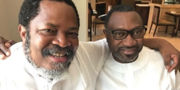 Nduka Obaigbena and Femi Otedola