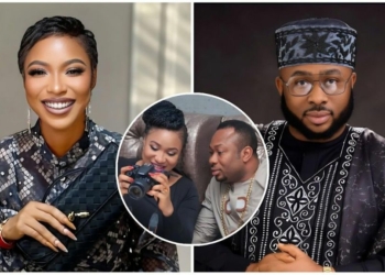 Tonto Dikeh and Churchill