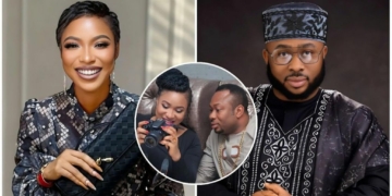 Tonto Dikeh and Churchill