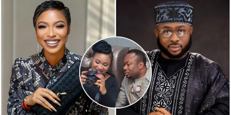 Tonto Dikeh and Churchill