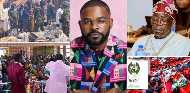 Falz’s recent Critique: Mass killings, Government silence, and Political campaigns in Churches