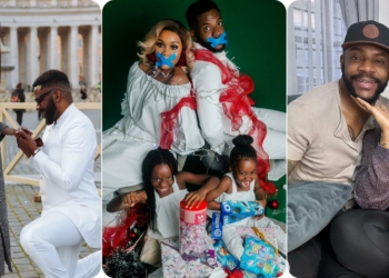 Ebuka Obi-Uchendu & family