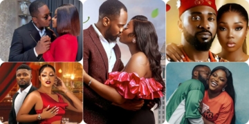 Bimbo Ademoye & Timini Egbuson, Daniel Etim-Effiong & Bolaji Ogunmola, Uzor Arukwe & Bamike Olawunmi, Uche Montana & Maurice Sam, Funke Akindele & Falz