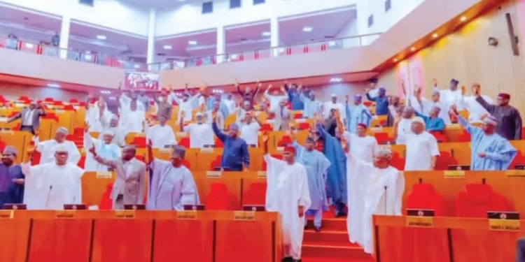 PURE DOMINANCE: APC secures Electoral Act amendments amid opposition protest