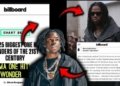 Billboard’s 25 biggest one‑Hit wonders of the 21st Century revealed: How Rema ranked