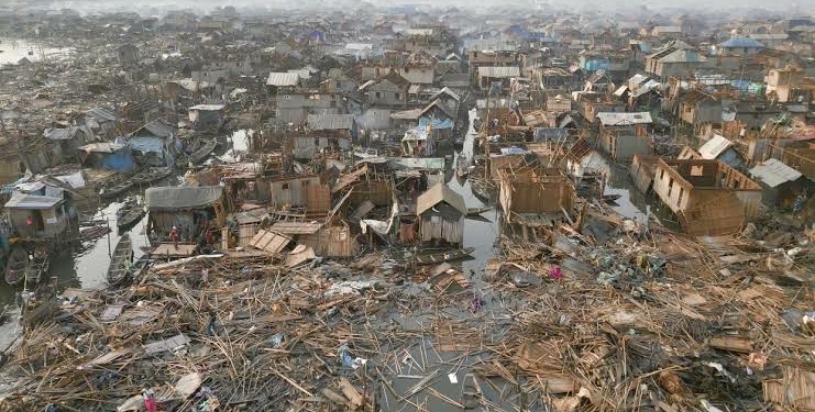 Makoko house demolition