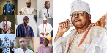Dissecting the Full list of 95 Awujale throne Aspirants