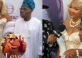 Obasanjo at Omotola Jalade's movie premiere
